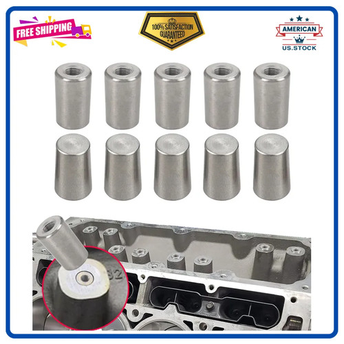 Engine valley oil plugs - plugs, gm