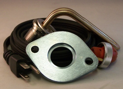 Engine block heater - block, for